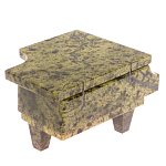 Шкатулка в виде рояля из натурального камня змеевик Stone Casket варинант исполнения - 3 | Loft Concept в Екатеринбурге