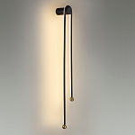 Бра черного цвета с изогнутым плафоном Luke Lampco Tracer Lamp варинант исполнения - 3 | Loft Concept в Екатеринбурге