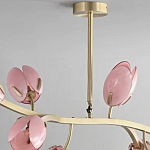 Дизайнерский Светильник Lilly Pink Tulip Lamp розовый плафон  варинант исполнения - 8 | Loft Concept в Екатеринбурге