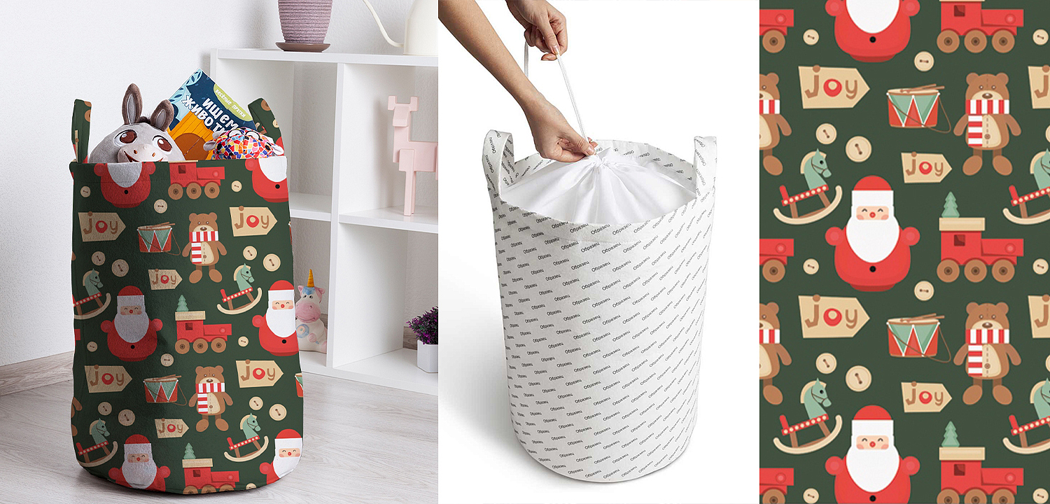 Корзина Christmas toys Basket Корзина Christmas toys Basket - Loft-Concept в Екатеринбурге