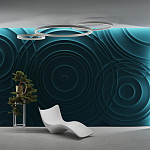 Барельеф MUSIC варинант исполнения - 3 | Loft Concept в Екатеринбурге