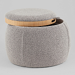 Пуф-трансформер Люкке с крышкой серый варинант исполнения - 2 | Loft Concept в Екатеринбурге