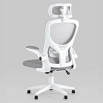 Кресло для компьютерного стола Easement Grey&White варинант исполнения - 5 | Loft Concept в Екатеринбурге