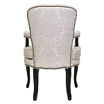 Кресло c растительным орнаментом Aubrey Classical Armchair beige jacquard варинант исполнения - 2 | Loft Concept в Екатеринбурге