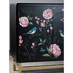 Комод деревянный Tits on flowers варинант исполнения - 6 | Loft Concept в Екатеринбурге