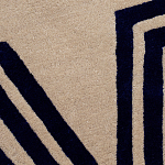 Дизайнерский ковер в виде звезды Poltronova Tappeto Stellina  Navy Blue Grey Rug варинант исполнения - 4 | Loft Concept в Екатеринбурге
