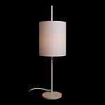 Настольная лампа с тканевым абажуром формы цилиндр Pure Cylinder варинант исполнения - 5 | Loft Concept в Екатеринбурге