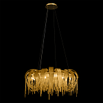 Люстра круглая подвесная с металлическими дугами и длинными цепочками 80 см Atlantis Chain варинант исполнения - 11 | Loft Concept в Екатеринбурге