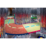 Дизайнерский ковер с изображением дороги Poltronova Autostrada Rug варинант исполнения - 7 | Loft Concept в Екатеринбурге