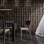 Гипсовая 3D панель с принтографией PM-26 варинант исполнения - 3 | Loft Concept в Екатеринбурге