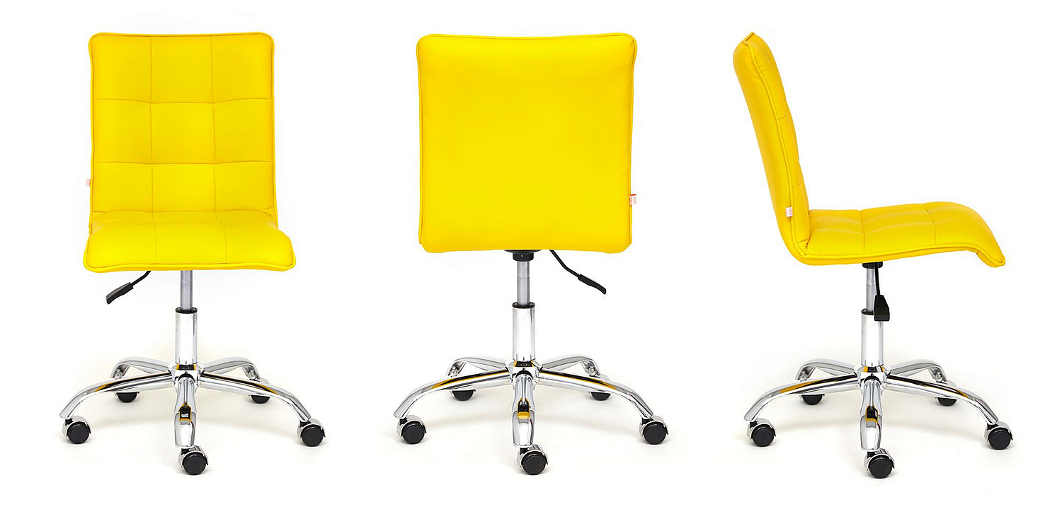 Кресло Deborah eco-leather yellow - Loft-Concept в Екатеринбурге