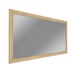 Зеркало прямоугольное с классической деревянной рамой Harper Line варинант исполнения - 2 | Loft Concept в Екатеринбурге