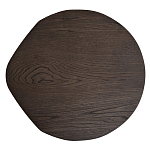 Столик журнальный приставной темный шпон Form Graphics варинант исполнения - 2 | Loft Concept в Екатеринбурге