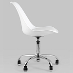 Офисный стул на металлическом основании EGGERY White варинант исполнения - 3 | Loft Concept в Екатеринбурге