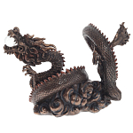 Декоративная статуэтка Дракон Фуцанлун Fuzanglong Dragon Brown Statuette варинант исполнения - 2 | Loft Concept в Екатеринбурге