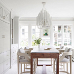 Люстра белая с несколькими ярусами деревянных палочек Bright Wooden Chandelier варинант исполнения - 7 | Loft Concept в Екатеринбурге