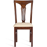 Стул деревянный с узором ручной работы Espresso варинант исполнения - 7 | Loft Concept в Екатеринбурге