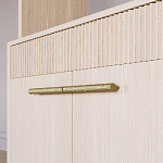 Стеллаж Primo с ящиками Светлый дуб  варинант исполнения - 5 | Loft Concept в Екатеринбурге