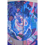 Ширма Космическая Фантазия варинант исполнения - 2 | Loft Concept в Екатеринбурге