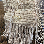 Вязанное панно для ресторана WINTER варинант исполнения - 3 | Loft Concept в Екатеринбурге