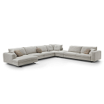 Современная модульная система мягкой мебели Zartаrn 6-ти местный угловой диван варинант исполнения - 1 | Loft Concept в Екатеринбурге