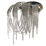 Бра с металиическими цепочками и дугообразными элементами Atlantis Chain варинант исполнения - 3 | Loft Concept в Екатеринбурге