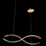 Люстра волнистой формы с фактурным хрустальным плафоном Light Delight варинант исполнения - 4 | Loft Concept в Екатеринбурге