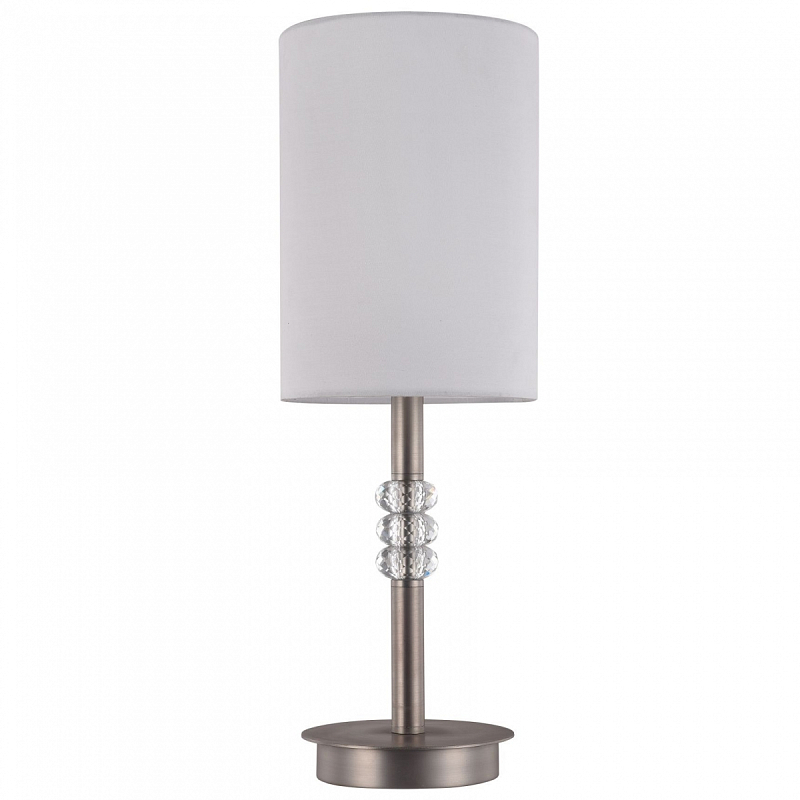 Настольная лампа Cornaro Table lamp Белый Никель Настольная лампа Cornaro Table lamp Белый Никель в Екатеринбурге | Loft Concept