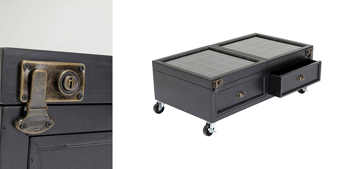 Кофейный стол Black Storage Space - Loft-Concept в Екатеринбурге