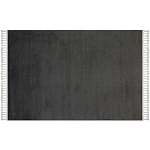 Ковер из полиэстера Black and white continent варинант исполнения - 1 | Loft Concept в Екатеринбурге