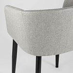 Мягкое кресло на металлических ножках Shaggy Grey варинант исполнения - 7 | Loft Concept в Екатеринбурге