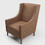 Мебельная ткань Шенилл терракотовый цвет 142 см T4-58 варинант исполнения - 5 | Loft Concept в Екатеринбурге