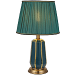 Настольная лампа с абажуром Celestina Lampshade Table Lamp Green варинант исполнения - 1 | Loft Concept в Екатеринбурге