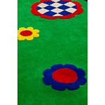 Дизайнерский ковер с цветами Poltronova Tappeto Prato Rug варинант исполнения - 4 | Loft Concept в Екатеринбурге