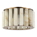 Потолочный светильник из стекла и премиального алебастра Ravishment варинант исполнения - 2 | Loft Concept в Екатеринбурге