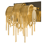 Бра с перфорированными металлическими дугами и цепочками 22 см Atlantis Chain варинант исполнения - 5 | Loft Concept в Екатеринбурге