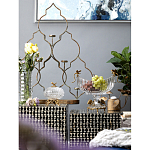 Конфетница прозрачная стеклянная на бронзовых ножках в виде морских коньков с крышкой в виде ракушки Eden Garden варинант исполнения - 6 | Loft Concept в Екатеринбурге