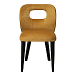 Стул велюровый горчичный Verified варинант исполнения - 2 | Loft Concept в Екатеринбурге
