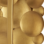 Бра светодиодное из многослойных золотых дисков Metal Disc Chandelier варинант исполнения - 1 | Loft Concept в Екатеринбурге