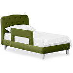 Кровать с мягким изголовьем Luna Palmer Bed варинант исполнения - 2 | Loft Concept в Екатеринбурге