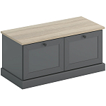 Тумба для прихожей с 2-мя откидными дверцами Percent Shoe Rack варинант исполнения - 1 | Loft Concept в Екатеринбурге