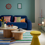 Настенное зеркало в зеленой раме Nya Green Mirror варинант исполнения - 5 | Loft Concept в Екатеринбурге