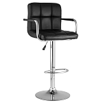 Барный стул с подлокотниками Honory Black варинант исполнения - 1 | Loft Concept в Екатеринбурге