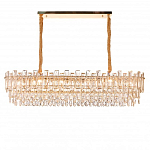 Люстра овальная с хрустальными подвесками Gorgeous Crystal Light варинант исполнения - 2 | Loft Concept в Екатеринбурге