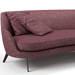 Мебельная ткань Шенилл фиолетовый цвет 138 см T4-25 варинант исполнения - 4 | Loft Concept в Екатеринбурге