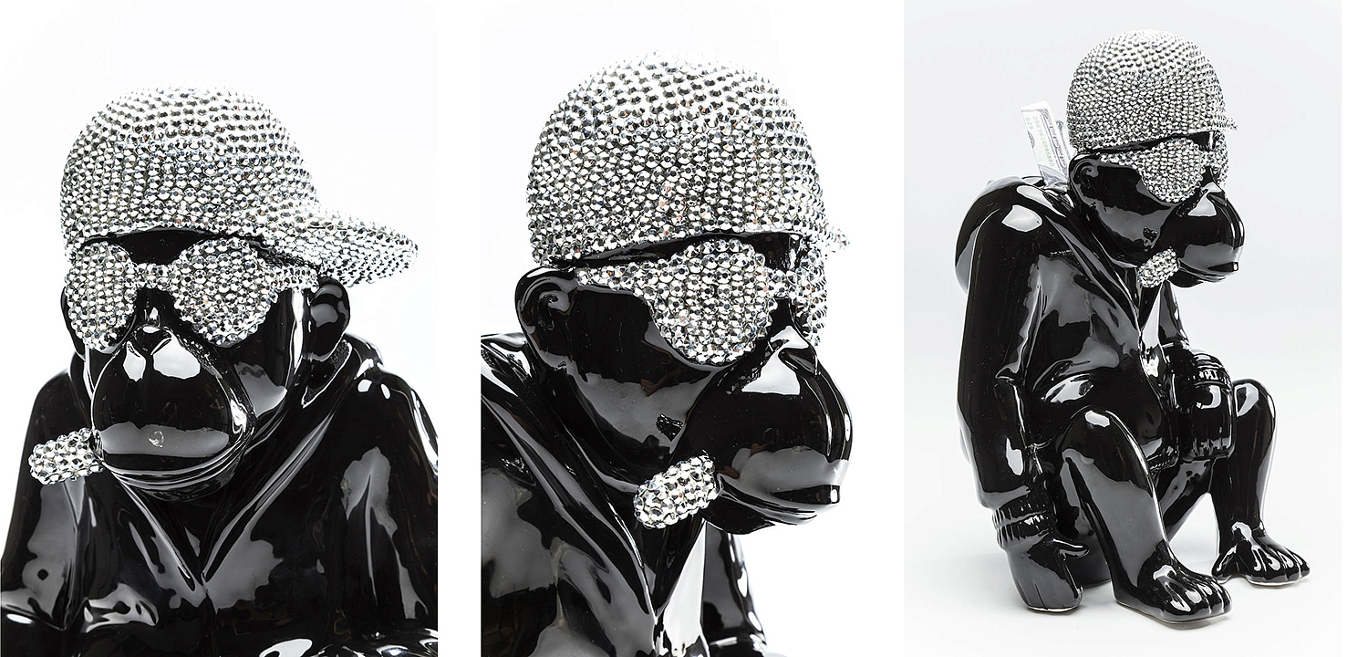 Копилка Monkey with rhinestones - Loft-Concept в Екатеринбурге