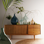 Ваза-бутыль из стекла TRANSPARENT FORMS 56 варинант исполнения - 12 | Loft Concept в Екатеринбурге