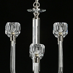 Люстра с 8-ю лампами и гранеными стеклянными плафонами Prism Gala варинант исполнения - 9 | Loft Concept в Екатеринбурге