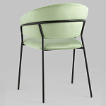 Стул в велюре фисташкового цвета Horizon варинант исполнения - 5 | Loft Concept в Екатеринбурге