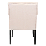 Кресло Addison Chic Armchair beige flax варинант исполнения - 2 | Loft Concept в Екатеринбурге